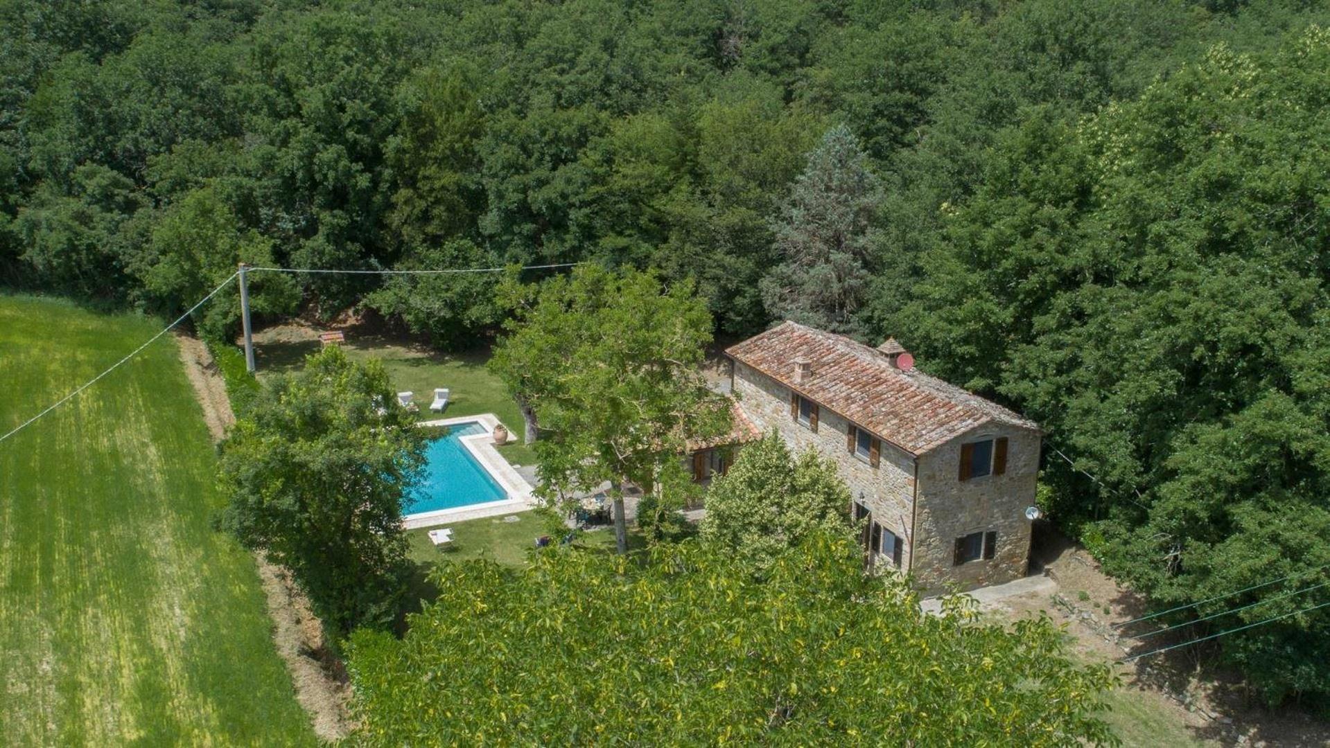 Villa La Mita Cortona Exterior foto